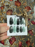 All'AAl Beauty – Luxury Handmade Soft Gel Press-On Nails | Temptation 1 | Medium Almond