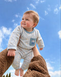 Little Cuddle Kids Pajama Set | Blue Bear Print